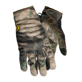 SCENTBLOCKER Shield Series S3 Warm Fleece Gloves, Touch Screen Gloves for Men (MO Terra Outland, Medium)