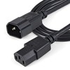 StarTech (1m) Standard Computer Power Cord Extension (C14 to C13)