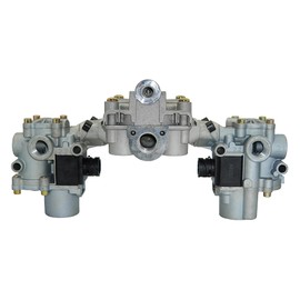 Lnkvorx 4725001230 ABS Relay Valve Modulator - Compatible with Wabco 4725001230 ABS Axle Package - Fit for Freightliner|Mack|Meritor|Kenworth|Peterbilt|Euclid|Volvo Trucks Rear ABS Relay Valve