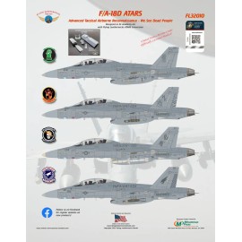 Flying Leathernecks Decals 1/32 Flying Leathernecks FL32010 F/A-18D ATARS Hornets- Academy