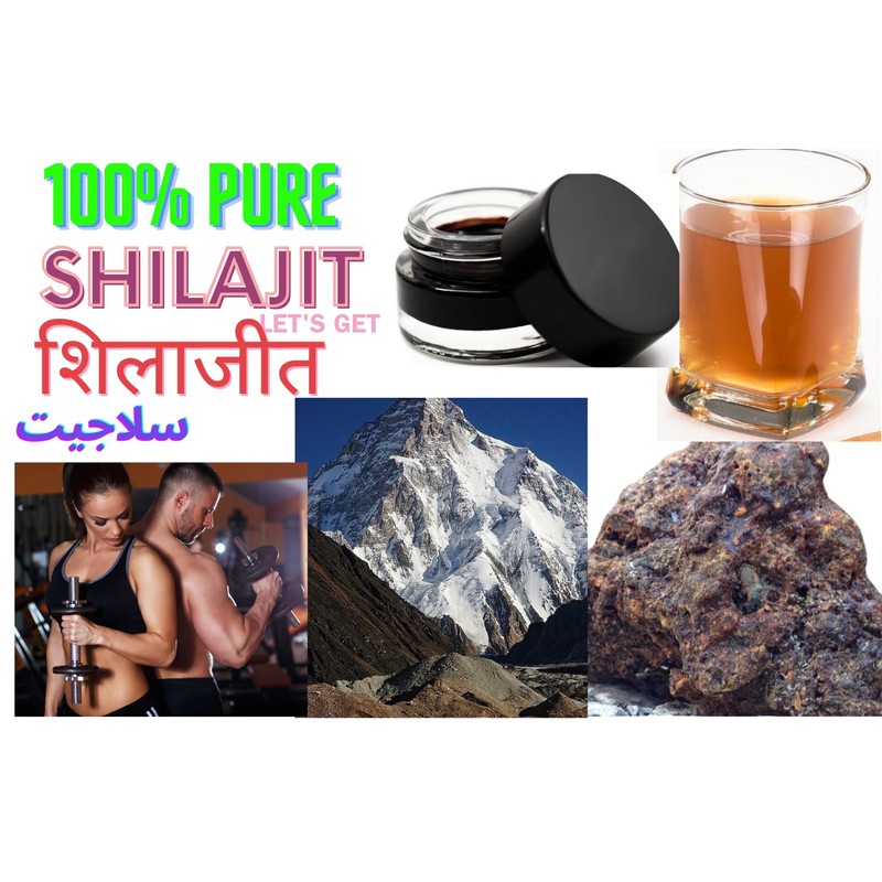 Pure Himalayan Shilajit Resin with Fulvic Minerals & Humic Acid