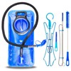 WACOOL 3Liter 100oz BPA Free PEVA Hydration Pack Bladder Leak-Proof