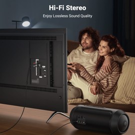 UGREEN 3.5mm to RCA Cable, 6.6FT RCA Male to Aux Audio Adapter HiFi Sound Headphone Jack Adapter Metal Shell Y Splitter Auxiliary Cord 1/8 Connector for Phone Speaker MP3 Tablet HDTV