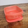 Tupperware CrystalWave Plus Rectangle Microwave Container 4 Cup