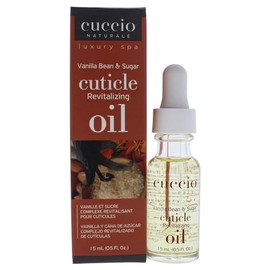 Cuccio Naturale Cuticle Revitalizing Oil - Hydrating Oil For Repaired Cuticles Overnight - Remedy For Damaged Skin And Thin Nails - Paraben And Cruelty-Free Formula - Vanilla Bean And Sugar - 15 ML