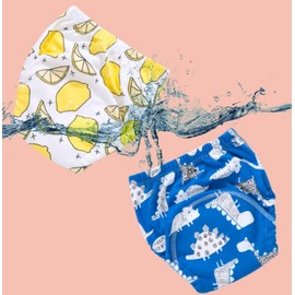 Pedolltree Reborn Doll Diapers Reusable Underwear 2 Pcs Pack Fit 20-24 inch Reborn Baby Dolls Alive