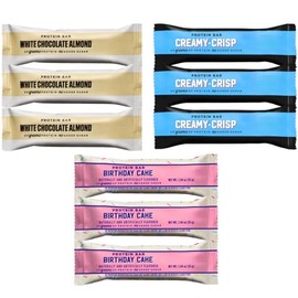 Barebels Protein Bars Variety Pack Sampler, Protein Snacks with 20g of High Protein (9 Pack)