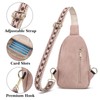 INICAT Crossbody Sling Bags Fanny Packs Purses Chest Bag for
