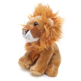 30cm (12') Premium Wildlife Soft Plush Toy With Natural Made Tags - Choose Your Favourite Animal (LION)