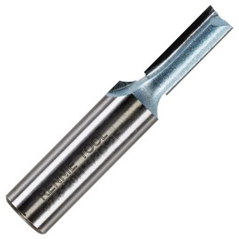 Rennie Tools - 7.5mm Cutting Diameter x 20mm Flute x 1/2" Shank TCT Tipped 2 Flute Straight Router Cutter Bit. Compatible With Makita Trend Festool Hikoki Dewalt Router Etc. 7.5mm Router Bit