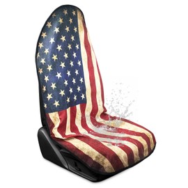 VOPHIA Waterproof Sweat Towel Car Front Seat Covers Non-Slip Bucket Seat for Post Gym Workout,Running,Swimming,Beach and Hiking,Universal Fit Seat Protector for Cars,SUVs and Trucks