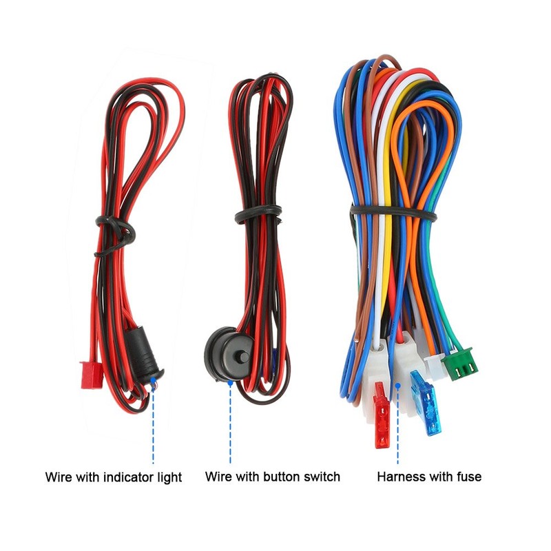 Car Alarm Security System, Shkalacar Universal Car Keyless Entry System,