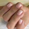 TELAIN 24 pcs. Extra Short Press-on Nails, Square, Nude Ombre