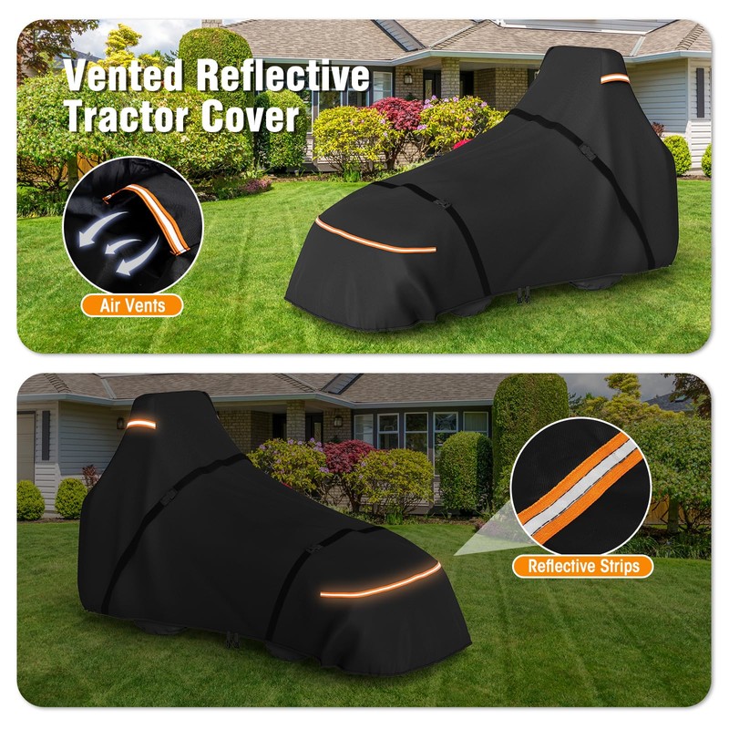 Tractor Covers Waterproof Heavy Duty, Compact Utility Full Tractor Cover