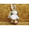 NICI (Niki) Key Ring/Rabbit Thank You T-Shirt 10 cm