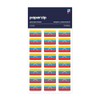 PAPERZIP - Venezuela Flags (Bandera de Venezuela) – 48 Stickers