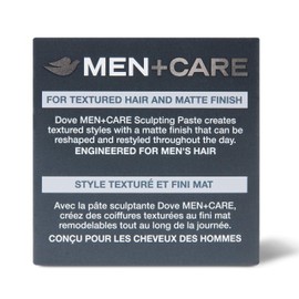 Dove Men+Care Styling Aid Hair Product Medium Hold Sculpting Hair Paste Hair Styling for a Textured Look With A Matte Finish 1.75 oz