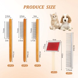 Macrame Brush, Doodle Brush, Pet Grooming Slicker, Self Cleaning Wire Pin Brushes For Poodle, Golden Retriever, Long Hair Dogs, Small Dogs And The Production And Arrangement Of Fringed Handicrafts