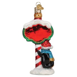Old World Christmas North Pole Glass Blown Ornament for Christmas Tree