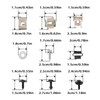 GNXfixt Engine Cover Screws Retaining Clips Clamp for A6 4F