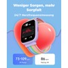 BIGGERFIVE Smartwatch Kinder, 1,8" Fitness Uhr Schrittzähler, 24/7 Puls, IP68