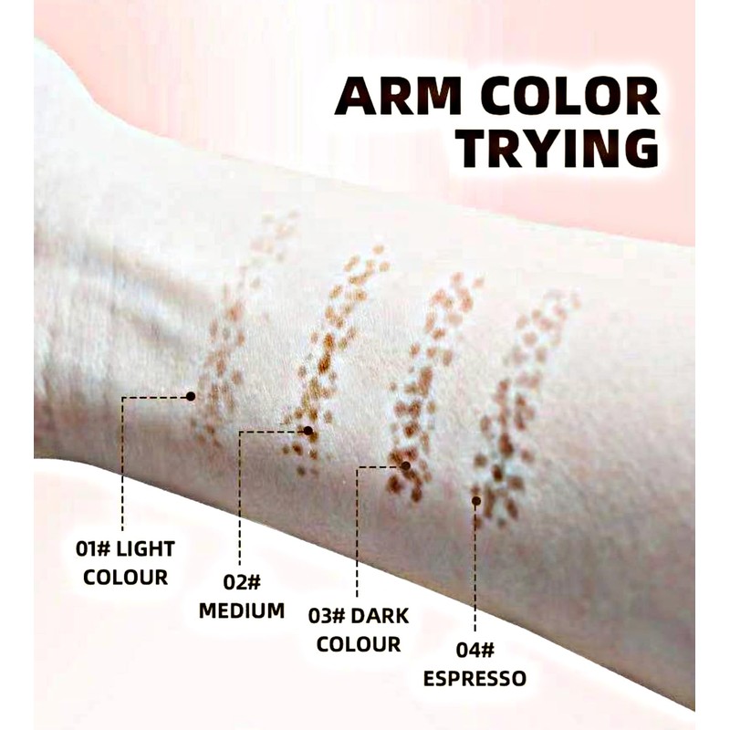 Hyesamyo Freckle Stamp Waterproof Sweatproof Long-Lasting Natural 4 Styles Freckle