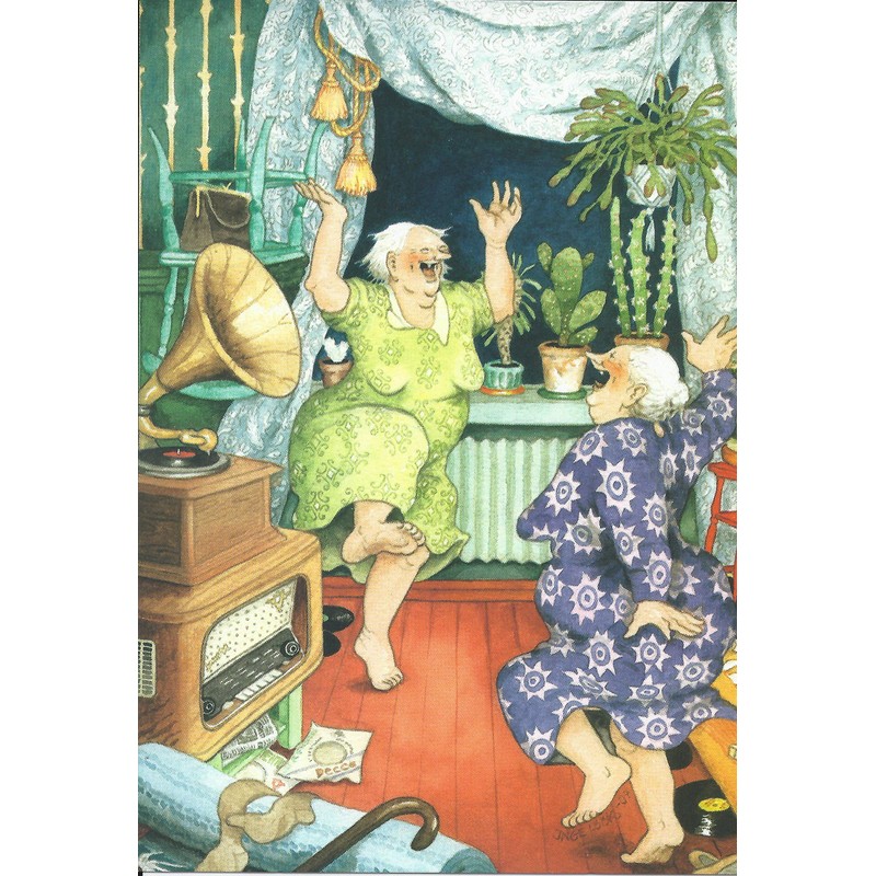 Inge Look Postcards Set of 3 (Cards 13-18) Size: 10.5