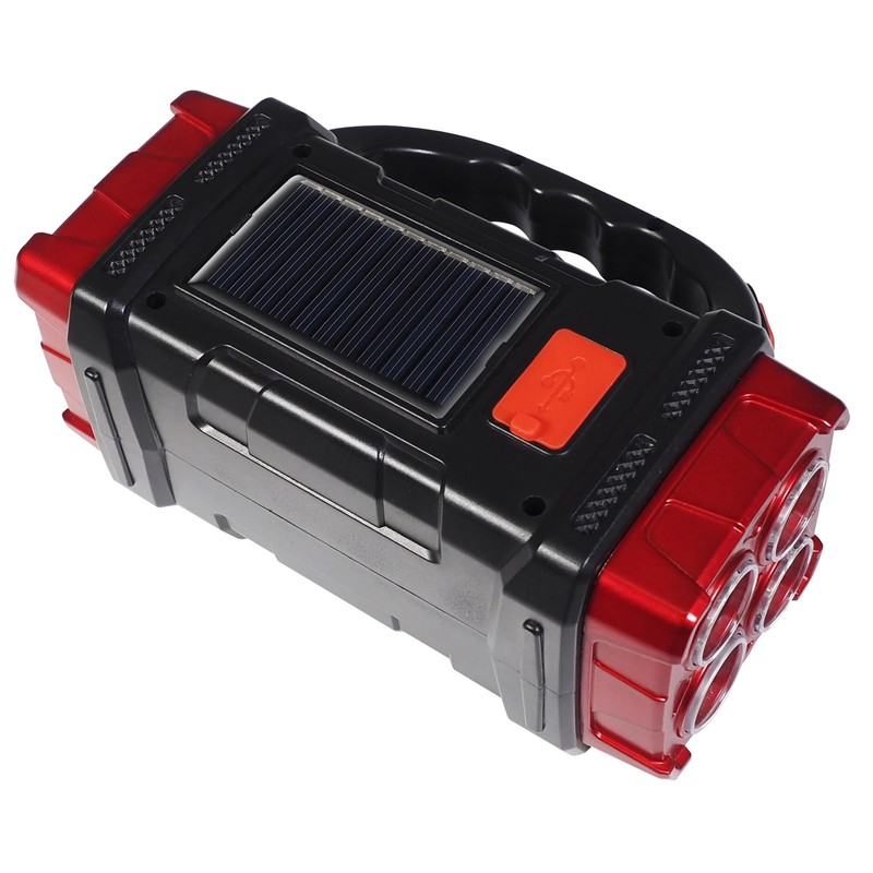 HAC Solar & USB Charging Multifunctional Light, Approx. W 6.1