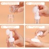uxcell 4Pcs Empty Foaming Soap Dispenser, 2oz / 60ml Facial