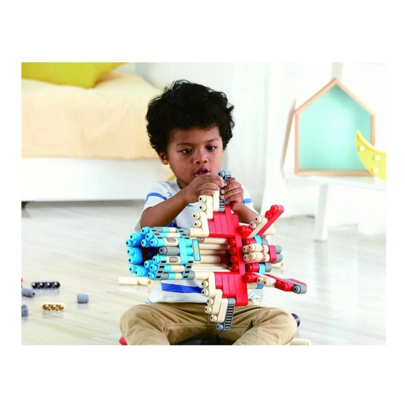 Hape Polym Space Adventure Rocket Kit De Construcción |