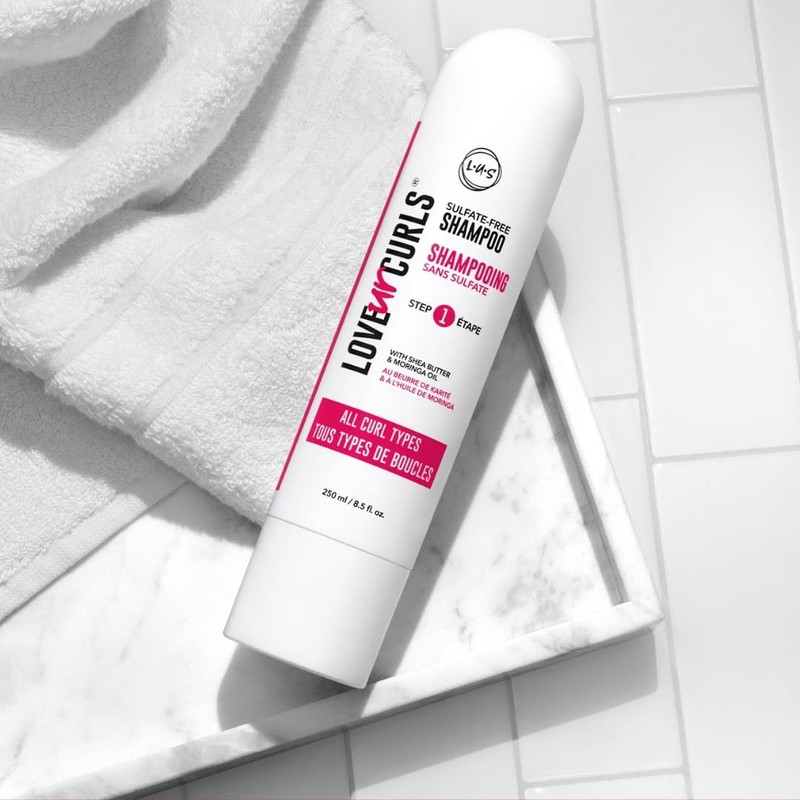 LUS Brands Love Ur Curls Shampoo for Curly, Wavy, Kinky-Coily
