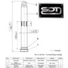 Spring Band Bolt Complete Set Including Locking Pin Suitable for