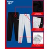 Reebok Boys' Active Sweatpants - 2 Pack Performance Fleece Joggers