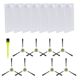 M210 Filters Replacement Brush Parts for Lefant M210 OKP K2 K3 K3A K4 K5 M210S M210B M213 Accessories Side Sweep Brush HEPA Filter Size 5.0 * 1.9 Inch