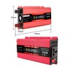 500W Car Power Inverter AC Converter Solar Inverter LCD Digital