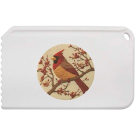 Azeeda 'Red Cardinal on Branch' Plastic Ice Scraper (IC00040713)