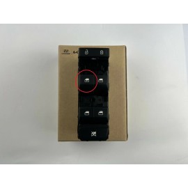 Kia Forte 2019 to 2024 Driver Door Power Window Switch Black ONE TOUCH DOWN ONLY