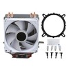 CPU Air Cooler 3.5in 4 Heat Pipes 3pin 12VDC 48CFM