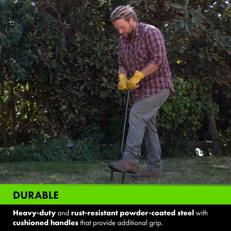 Yard Butler Yard Butler ID-6C Manual Lawn Coring Aerator -