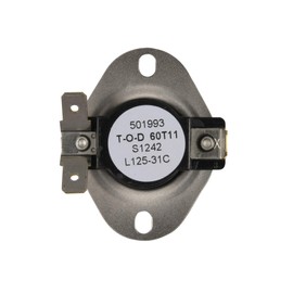 LG 6931EL3001F Genuine OEM High-Limit Thermostat for LG Dryers