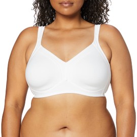 Triumph Women's Cotton Shaper N (1BW13) Non-Wired Bra, White (White (03)), 40D