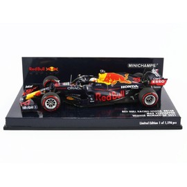 Minichamps 410210633 1:43 Red Bull Racing Honda RB16B-Max Verstappen-Winner Monaco GP 2021 Collectible Miniature Car, Multicoloured