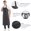 Nanxson Unisex PU Waterproof Adjustable Aprons Work Apron Meat Apron