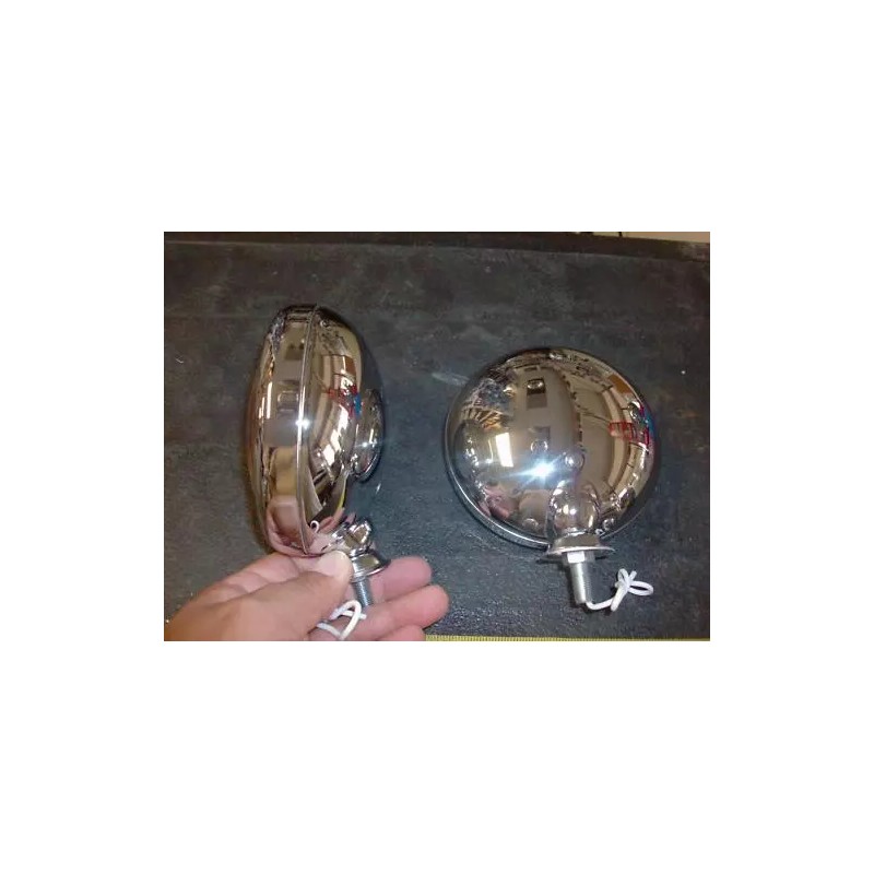 TM VINTAGE FOG LIGHTS 5 INCH OLD SCHOOL STYLE FOR