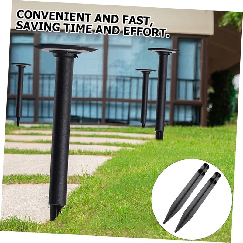 8 Sets Solar Light Stakes Path Light Replacement Stake Landscaping