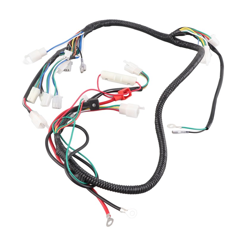 Engine Wiring Harness Assembly CDI Unit Solenoid Plug for GY6