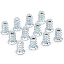 ReplacementScrews Drawer Slide Rail Screws Compatible with IKEA Part 100347 (HEMNES, BRIMNES, Pax etc) Euro Screws (Pack of 12)