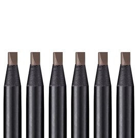 Impressions Eyebrow Mapping Pencil Permanent Makeup & Microblading Eyebrow Mapping Wax Pencils Eyebrow Lip Design (Grey Coffee, 6 Pencils)