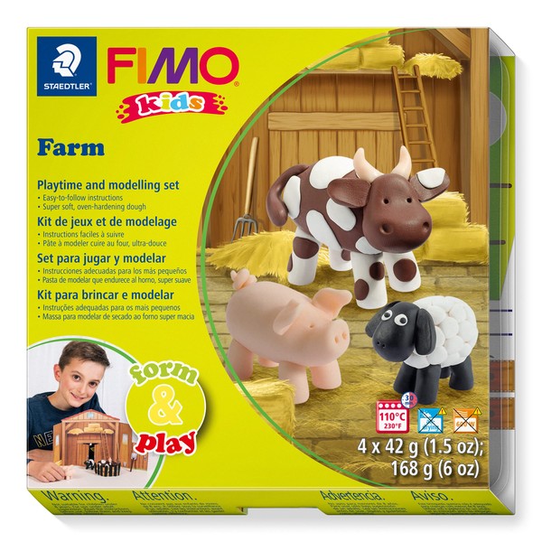 STAEDTLER 8034 01 LZ FIMO Kids Form&Play Playtime & Modelling