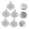 LABRIMP 5pcs Gas Stove Switch Knobs Replacement Stainless Steel Control